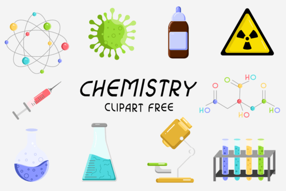 Chemistry Clipart Free: Graphics for Crafters & Handmade Freebies