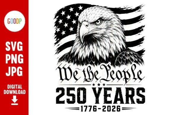 We the People 250 Years SVG